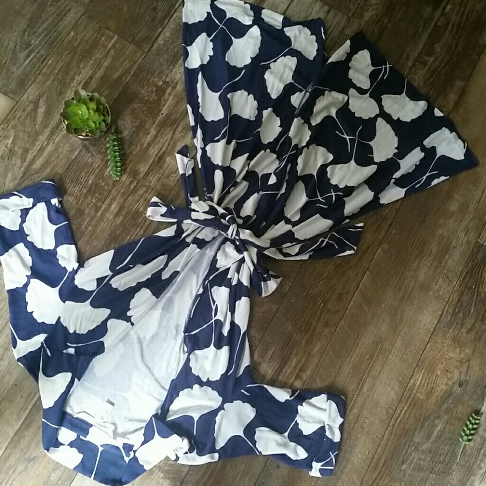 Dress white navy blue 12